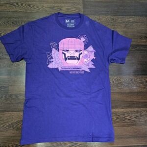 Marvel Loot Crate X-Men Mutant Beach Party Purple Graphic T-Shirt Mens Medium